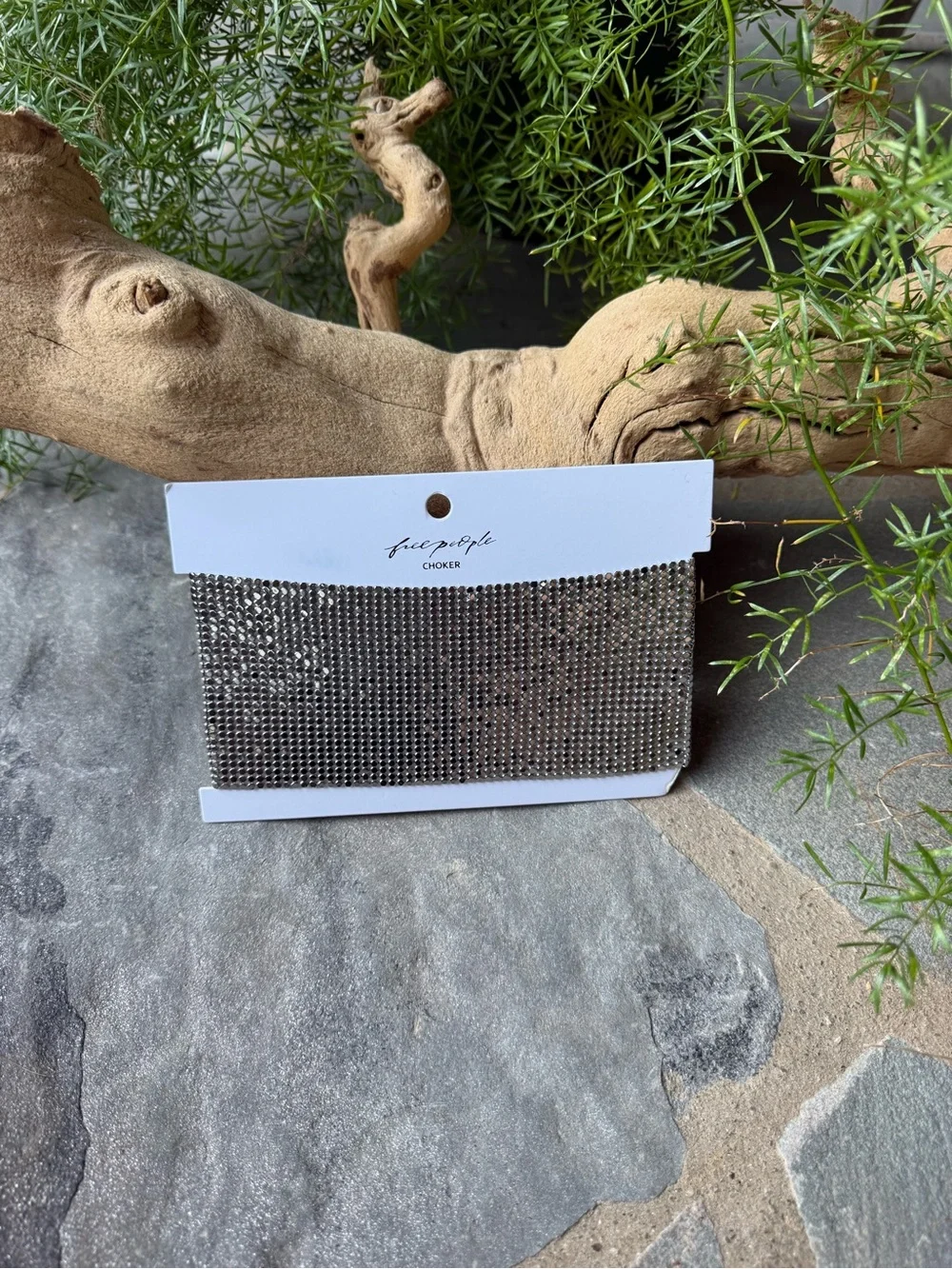 New🌟Free People- Dancefloor Choker-Silver